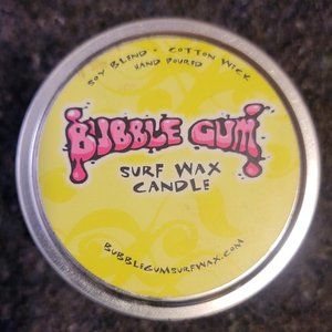 BubbleGum SurfWax Candle Tuberose Lei Scent 4.8oz